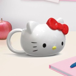 Mug - 3D - Sanrio - Kitty White