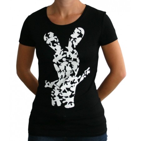 T-shirt - Lapin Crétin - Silhouette