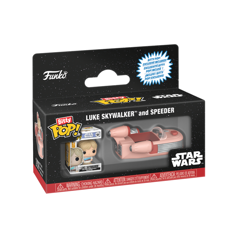 POP - Bitty - Star Wars - Luke & Speeder
