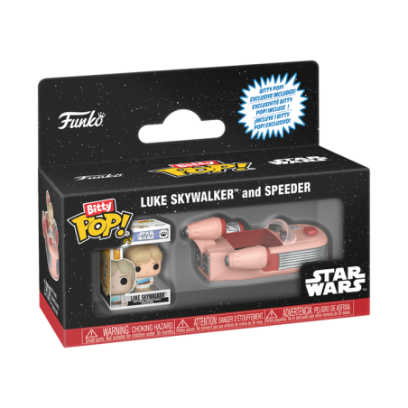 POP - Bitty - Star Wars - Luke & Speeder