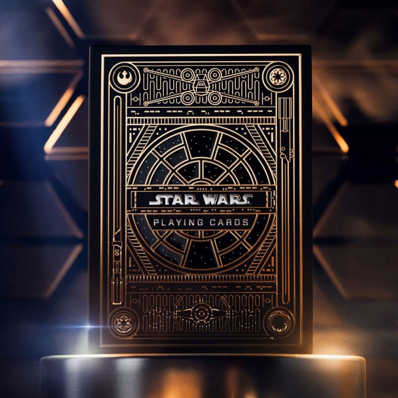 Jeu de cartes - Classique - Star Wars - 52 - Or