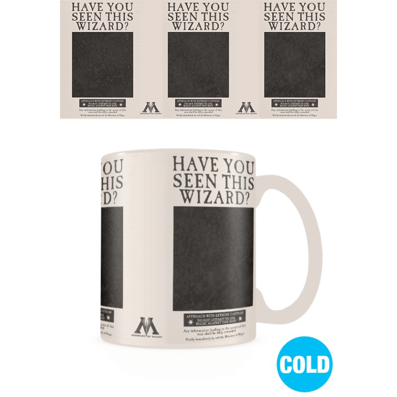 Mug - Thermal - Harry Potter - Wanted Sirius Black - Sirius Black