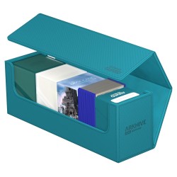 Deck Box - Arkhive 400+ - XenoSkin - Petrol Blue