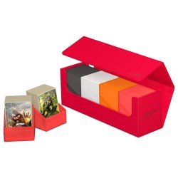 Boîte pour cartes - Arkhive 400+ - XenoSkin - Rouge