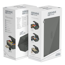 Boîte pour cartes - Boîte à Cartes - Arkhive 800+ - Gris - XenoSkin