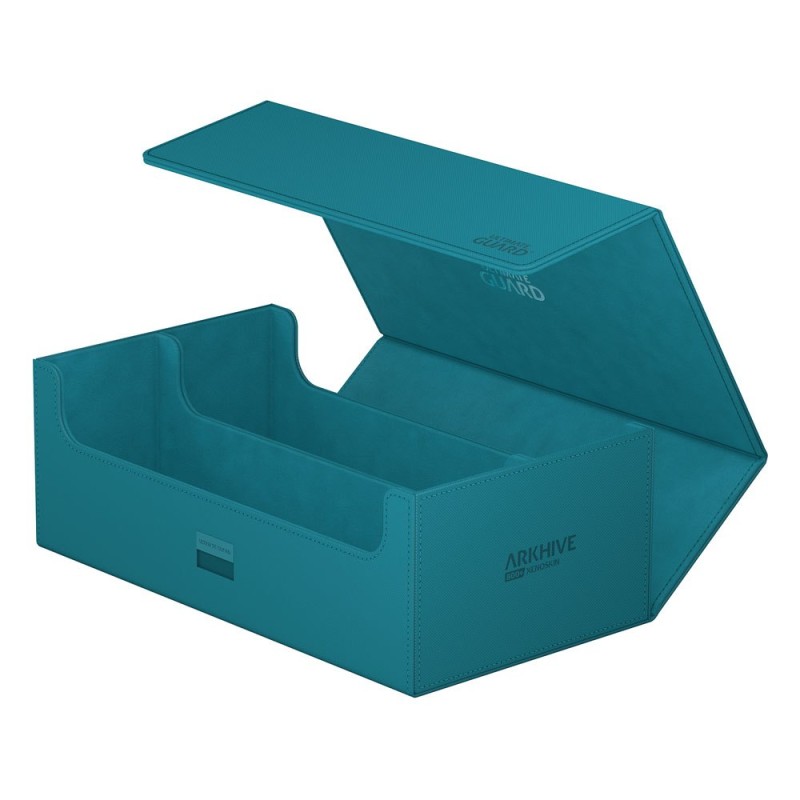 Boîte pour cartes - Boîte à Cartes - Arkhive 800+ - XenoSkin - Bleu Pétrole