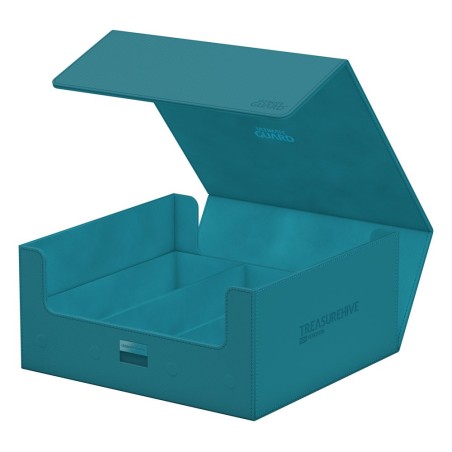 Boîte pour cartes - Treasurehive 90+ - XenoSkin - Bleu Pétrole