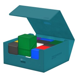 Deck Box - Treasurehive 90+ - XenoSkin - Petrol Blue