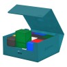 Deck Box - Treasurehive 90+ - XenoSkin - Petrol Blue