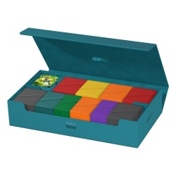 Deck Box - Omnihive 1000+ - XenoSkin - Petrol Blue