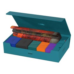 Deck Box - Omnihive 1000+ - XenoSkin - Petrol Blue