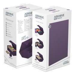 Boîte pour cartes - Boîte à Cartes - Arkhive 800+ - Violet - XenoSkin