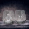 Glass - Set of 2 - One Piece - Ace & Luffy