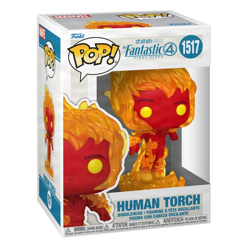POP - Marvel - Fantastic 4 - 1517 - Human Torch