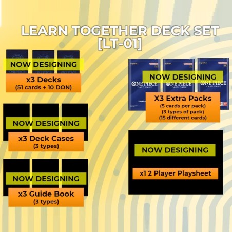 Cartes (JCC) - Kit de Démarrage - One Piece - Starter Kit - LT-01 - Learn Together