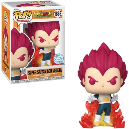 POP - Animation - Dragon Ball - 1868 - Super Saiyan God Vegeta - Special Edition