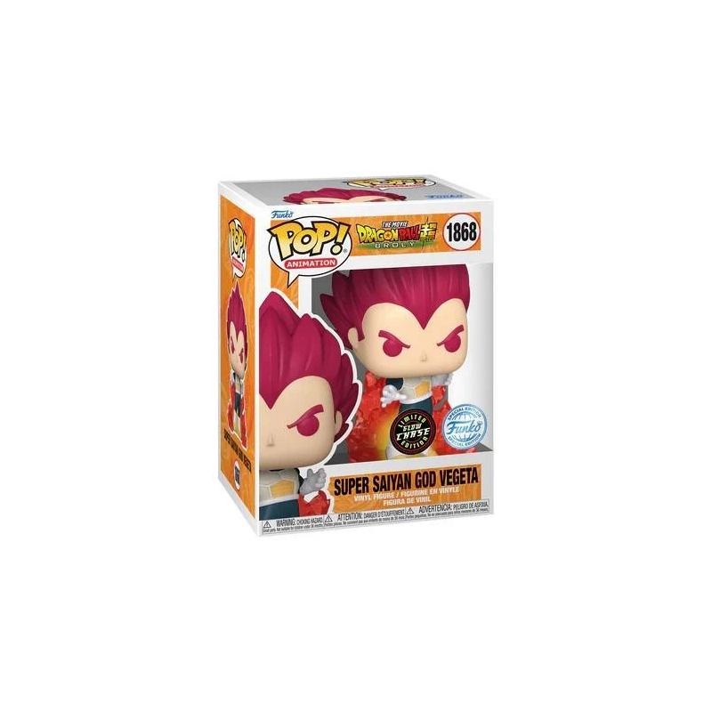 POP - Animation - Dragon Ball - 1868 - Super Saiyan God Vegeta - Special Edition Chase