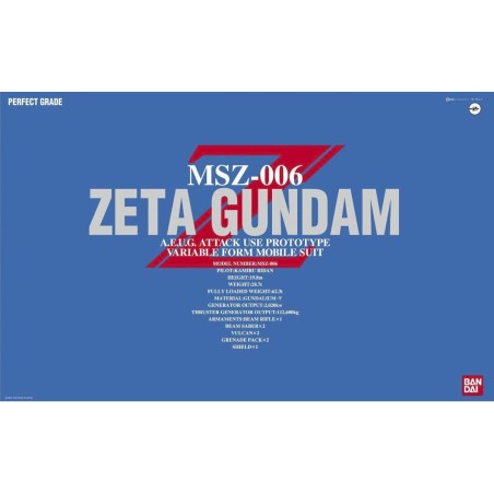 Model - Perfect Grade - Gundam - Zeta