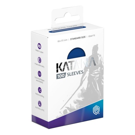 Sleeves - 100 Pcs - Katana - Standard - Blue Bird