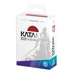 Sleeves - 100 Pcs - Katana - Standard - Rising Sun