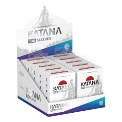 Sleeves - 100 Pcs - Katana - Standard - Rising Sun