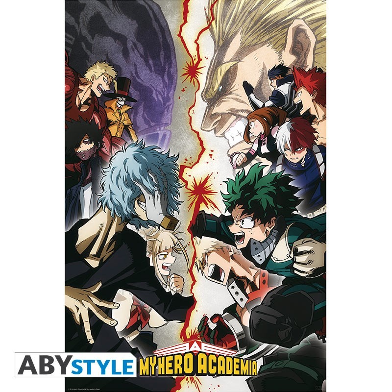 Poster - Roulé et filmé - My Hero Academia - Héros VS. Villains