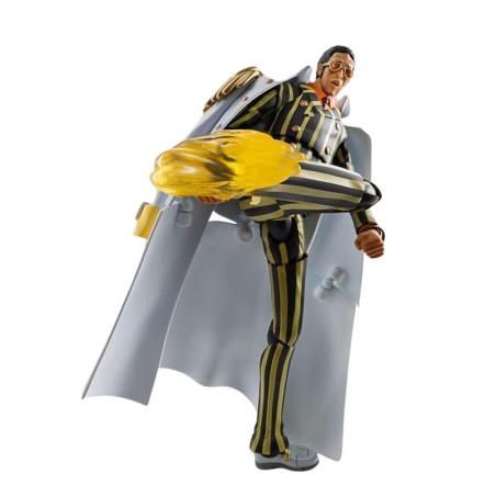 Figurine articulée - S.H.Figuart - One Piece - Kizaru Borsalino - Future Island Egghead