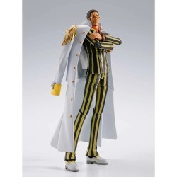 Figurine articulée - S.H.Figuart - One Piece - Kizaru Borsalino - Future Island Egghead