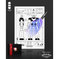 Poster - UFO Robot Grendizer - Robot - "Print UV" - A4 - Grendizer