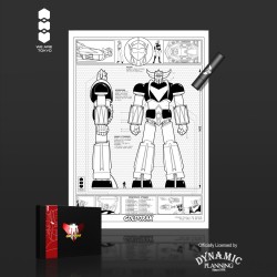 Poster - UFO Robot Grendizer - Robot - "Print UV" - A3 - Grendizer