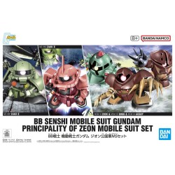 Maquette - Gundam - Zeon Army MS Set