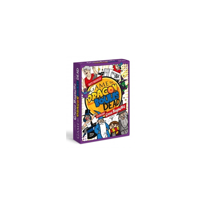Jeu de cartes - Ambiance - Extension - 18+ - Dragon Boules Dead - Grosse Baguette