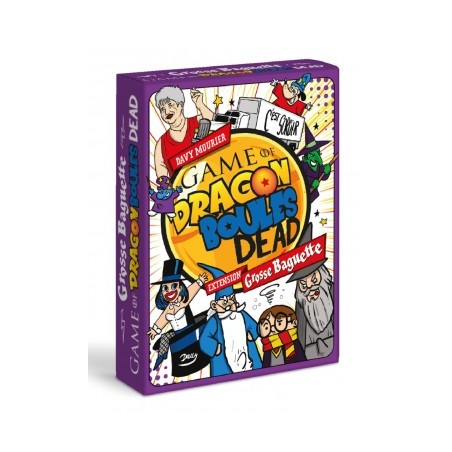 Card game - Party Game - Extension - 18+ - Dragon Boules Dead - Grosse Baguette