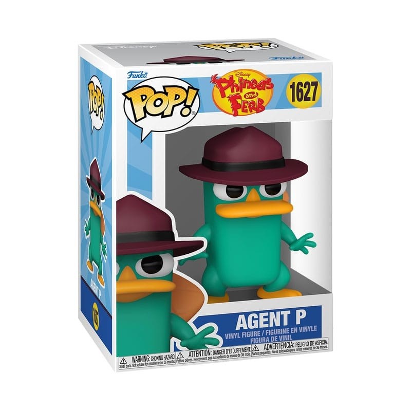 POP - Disney - Phinéas et Ferb - 1627 - Perry, l'ornithorynque (Agent P)