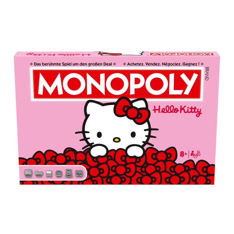 Monopoly - Gestion - Classique - Pour enfants - Sanrio - Hello Kitty