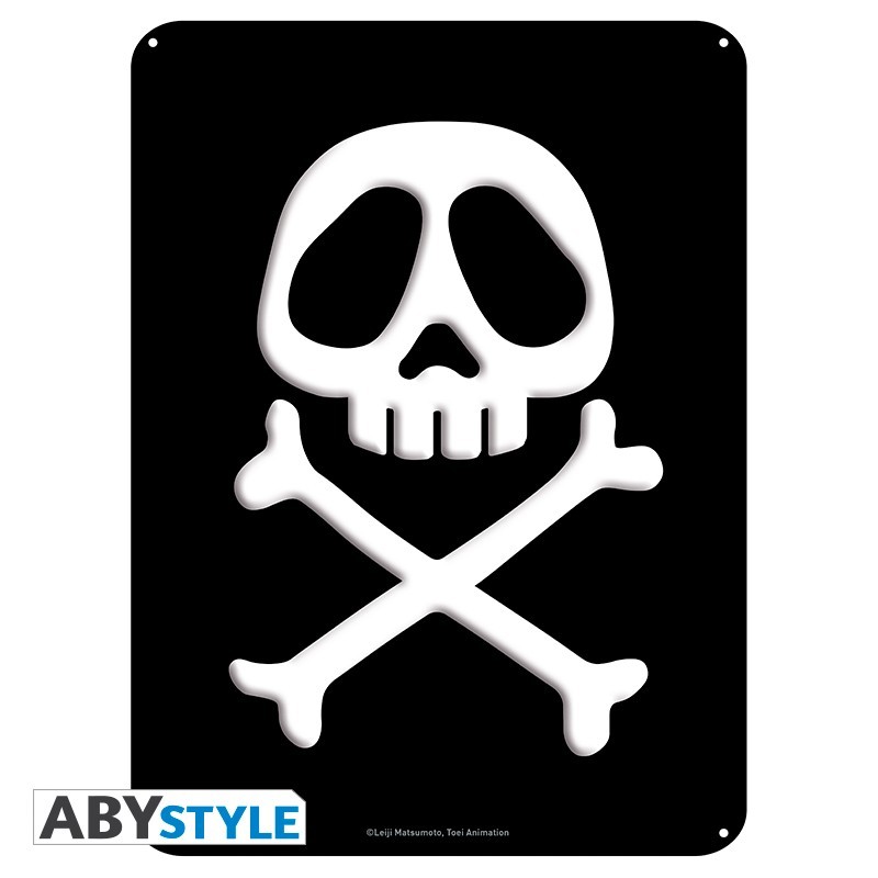 Metal plate - Captain Harlock - Emblem