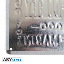 Metal plate - Captain Harlock - Emblem