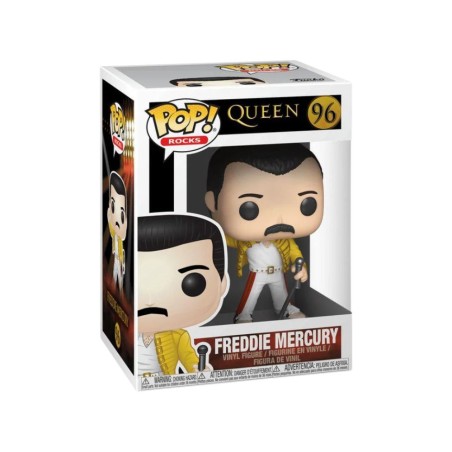 POP - Rocks - Queen - 96 - Freddie Mercury Wembley 1986