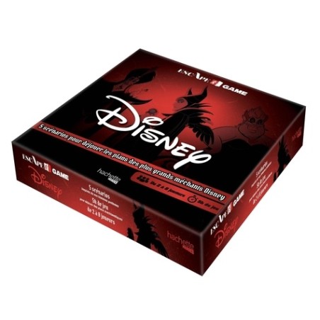 Escape Game - Coopératif - Pour enfants - Casse Tête/Réflexion - Disney Classiques - Vilains de Disney