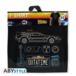 T-shirt - Retour vers le Futur - Delorean