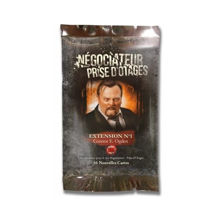 Card game - Investigation - Extension - Négociateur Prise d'Otages - Connor E.Ogden