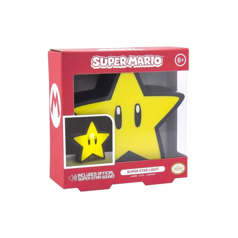 Veilleuse - Super Mario - Super Star