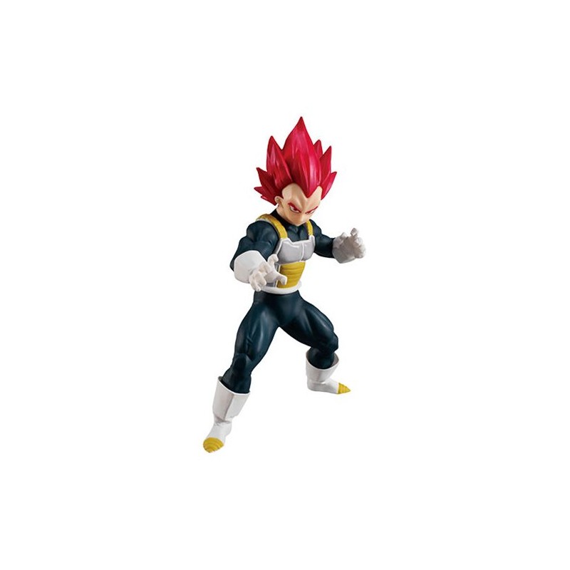 Figurine Statique - Dragon Ball - Super Saiyan God Shokugan - Vegeta