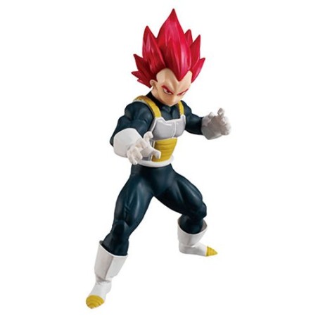 Figurine Statique - Dragon Ball - Super Saiyan God Shokugan - Vegeta