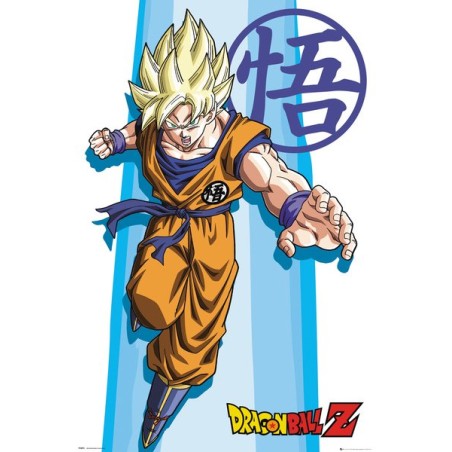 Poster - Roulé et filmé - Dragon Ball - Son Goku