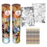 Écriture - Crayons de couleurs - Dragon Ball - Battle Of Gods
