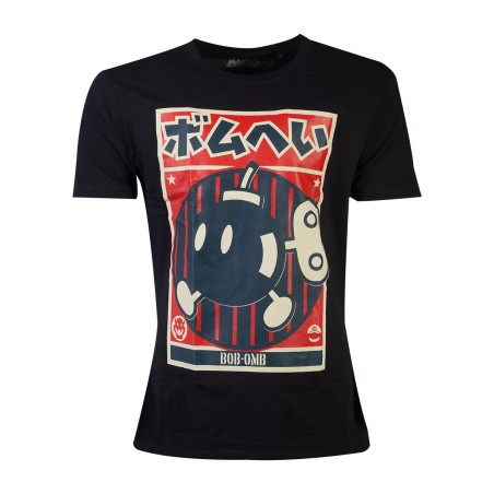 T-shirt - Nintendo - Bob-omb