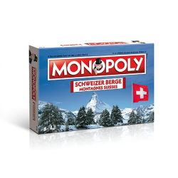 Monopoly - Gestion - Classique - Suisse - Schweizer Berge / Montagnes Suisse (De/Fr)