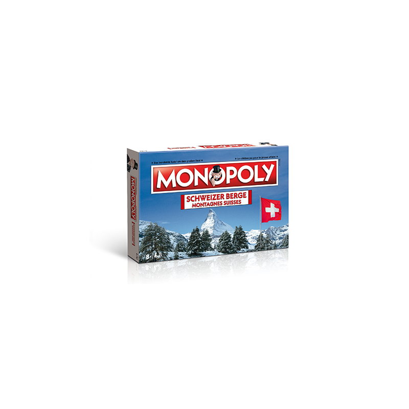 Monopoly - Gestion - Classique - Suisse - Schweizer Berge / Montagnes Suisse (De/Fr)