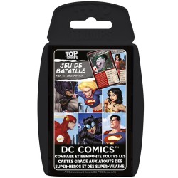 Bataille - Hasard - Pour enfants - Cartes - DC Comics - Top Trump